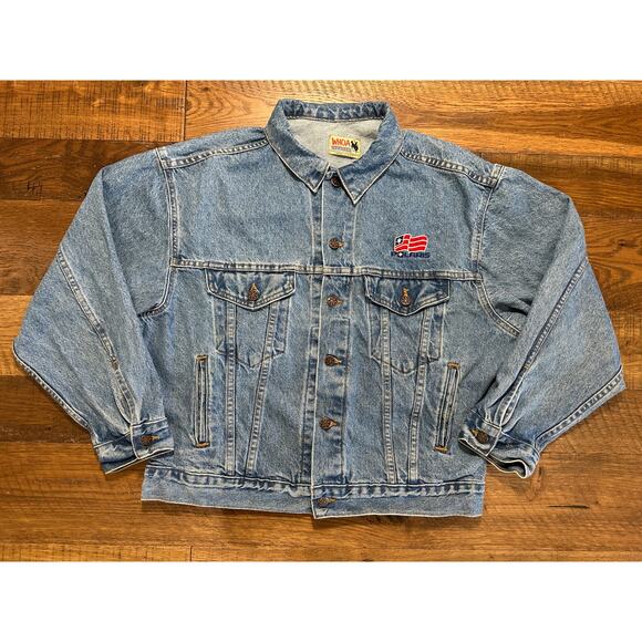 Whoa Apparel Jackets & Blazers - Vintage Polaris Denim Jacket by Whoa Apparel-Made in USA
